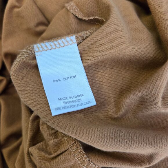 Stitchdrop womens size medium brown halter tie shoulder strap midi dress NWT - Picture 4 of 8